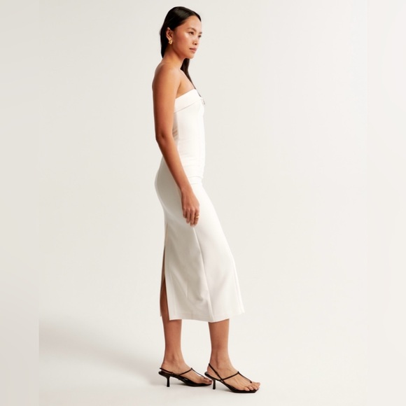 Abercrombie & Fitch Strapless Midi Dress - Picture 3 of 7